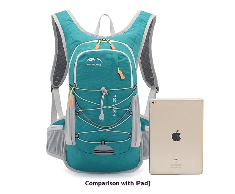 Outdoor Minimalist Printed Cycling Water Bag Backpack