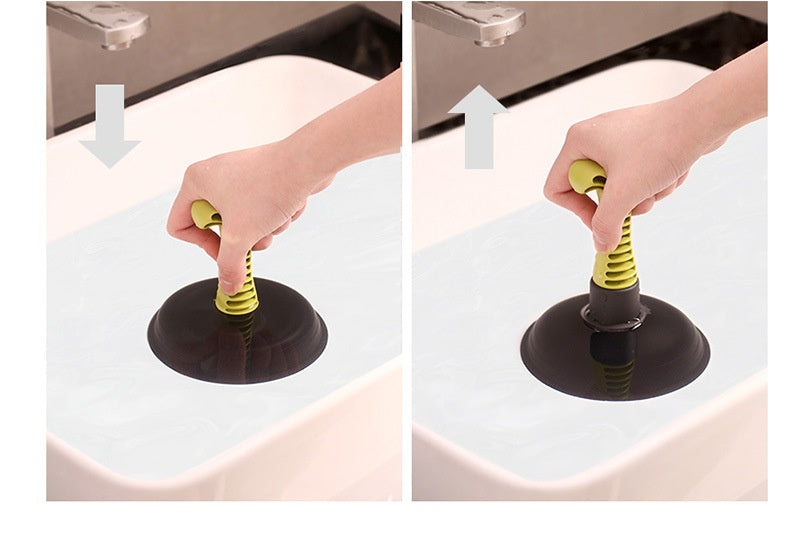 Push-on Kitchen Appliance To Unclog The Sewer
