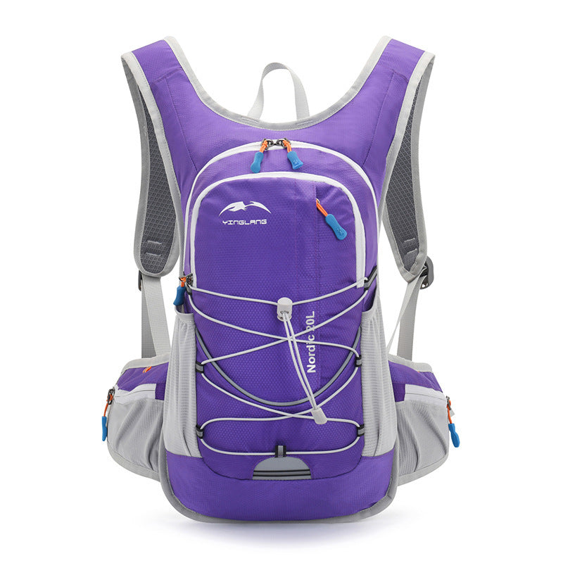 Outdoor Minimalist Printed Cycling Water Bag Backpack